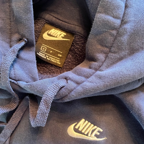 COPY - Nike Hoodie - navy Blue, small - Picture 3 of 3